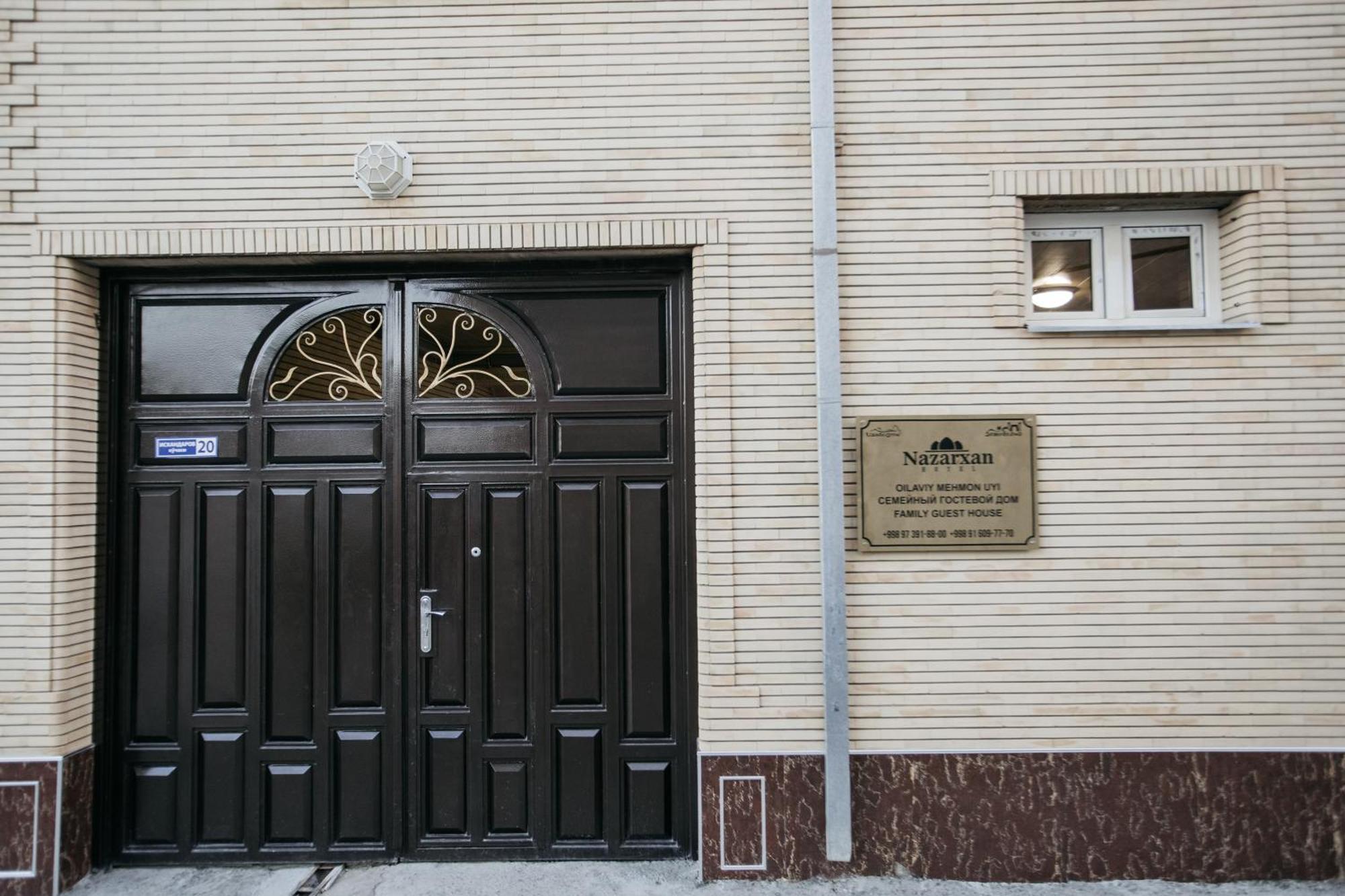 Nazarxan Hotel Samarkand Exterior foto